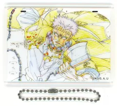 【中古】キーホルダー 悲鳴嶼行冥 原画風アクリルチャーム 「鬼滅の刃 柱稽古編×ufotable DINING 第四期」 お楽しみくじ景品