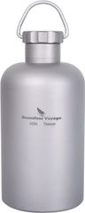 Boundless Voyage Ti3001D 純チタン 水筒 400ml キャンプ用品 ソロキャン バーベキュー チタン 食器 アウトドア