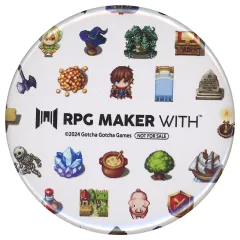 【中古】バッジ・ビンズ 集合 缶バッジ 「Switchソフト RPG MAKER WITH」 ジョーシン購入特典
