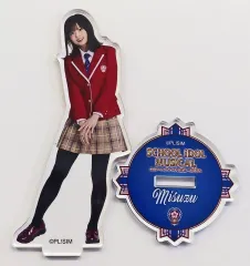 スクールアイドルミュージカル ブロマイド 若槻ミスズ役 西葉瑞希 直筆サイン入り 生写真(女性)/女優 西葉瑞希(若槻ミスズ)/上半身・キャラクター