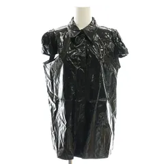 N21(numero ventuno)◆長袖ブラウス/38/シルク/BLK/総柄 N°21 「N21 numero ventuno」 ボーダー柄スウェットカットソー