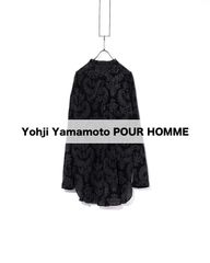 Yohji Yamamoto POUR HOMME　ヨウジヤマモト プールオム　Indian Pattern Stand Collae Blouseジャガードシャツ ブルゾン