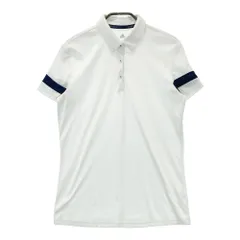 サイズ：OT ADIDAS GOLF アディダスゴルフ  半袖ポロシャツ ボタンダウン 総柄 ホワイト系 [240101220171]# ゴルフウェア レディース ストスト