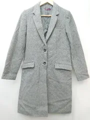 ◇ URBAN RESEARCH アーバンリサーチ 大人女子 長袖 チェスター コート サイズF グレー系 レディース P  【1308240011688】