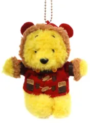 【中古】ぬいぐるみ プーさん(ダッフルコート) ぬいぐるみバッジ 2014 東京ディズニーリゾート限定
