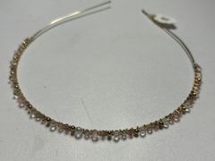 カチューシャ　ビーズ　新品