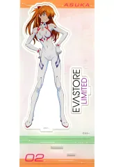 【中古】アクリルスタンド・アクリルパネル 式波・アスカ・ラングレー(プラグスーツ・白) EVASTORE LIMITED アクリルスタンド 「ヱヴァンゲリヲン新劇場版」