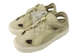 プーマ PUMA PLATFORM TRACE LITE MULE MU 399153-02 プラットフォーム トレース ライト ミュー 22cm ベージュ サンダル スニーカー シューズ 靴のサムネイル