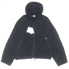 未使用品□BOTTEGAVENETA ボッテガヴェネタ 2023年製 705745 ナイロンジャンパー ブルゾンジャケット ブラック XL イタリア製 正規品 メンズ