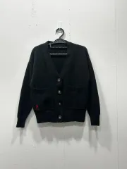 ポロ ラルフローレン ブラック カーディガン レディース Sサイズ