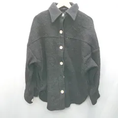 ◇ EMODA エモダ ウール使用 長袖 トレンチコート サイズM ブラック レディース E  【1408220026456】