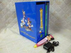 ＊再生・動作保証あり＊h7450　DWEディズニー英語システム　ワールドファミリー　「ミニーマジックペンアドベンチャーセット」　一つ穴　幼児英語教材