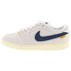 NIKE (ナイキ) ×UNION AIR JORDAN 1 LOW KO Sail Leather DZ4864-100 ユニオン エアジョーダン1 ローカットスニーカー セイル/アイボリー US9.5/27.5cm