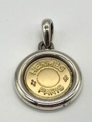 【ITJPUEO2ESIK】HERMES エルメス ヴィンテージ セリエ Au750 Ag925 ペンダントトップ  6.4g