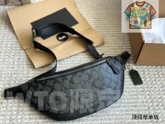 【今日WTO】COACH WARREN Men's Belt Bag - コーチ ウォーレン メンズ ベルトバッグ-WTO輸入2-VOM06