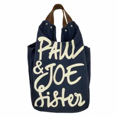 ポールアンドジョーシスター PAUL&JOE SISTER ロゴ キャンバストート レザーハンドル レディース 表記無 のサムネイル