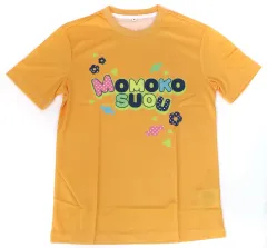 P.S.元気です、俊平　 桃子イラスト付きイエローTシャツ サイズ4　柴門ふみ P.S.元気です、俊平 桃子イラスト付きイエローTシャツ サイズ4