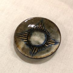 やちむん　陶藝玉城　豆皿　古作