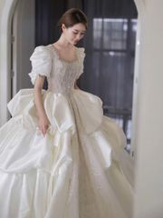 DRESSPRODUCTION オフショルダーボリュームフリルドレス（W342