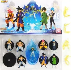 【中古】トレーディングフィギュア HG 映画ドラゴンボール超 悟空!ベジータ!フュージョンセット プレミアムバンダイ限定