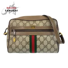 GUCCI グッチ シェリーライン ベージュ ゴールド金具 68 02 004 斜め掛け ショルダーバッグ メッセンジャーバッグ レディース 410487【中古】
