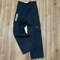 本場USAモデル Dickies ディッキーズ LOOSE FIT ダブルニー ブラック 極太モデル 85283 (JNS95)