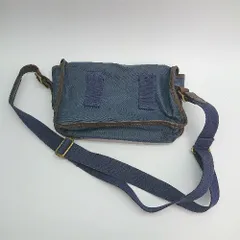 ◇ CHAPMAN チャップマン シンプル カジュアル 無地 軽量 きれいめ ロゴ ショルダーバック ネイビー レディース E  【1307210007096】