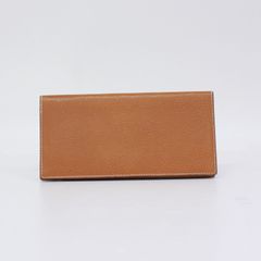 【HERMES エルメス】財布 二つ折り財布 長財布 ナチュラル ピッグスキン ◯X刻印