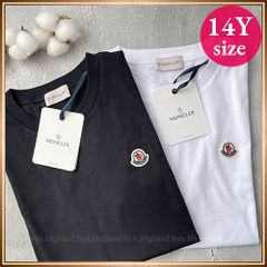 新品未使用 大人も着られる モンクレール MONCLER Tシャツ ロゴ 14Y  2色