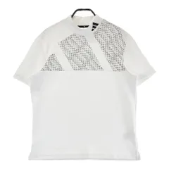 サイズ：XL ADIDAS GOLF アディダスゴルフ HY0940 2023年モデル モックネック 半袖Tシャツ  ホワイト系 [240101495678] ゴルフウェア メンズ ストスト