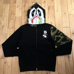 15990円新宿 買取 送料込み Bape 伊勢丹チェック パンダパーカー