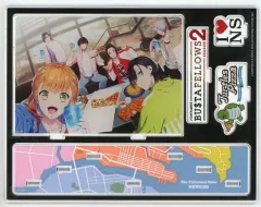 【中古】雑貨 集合 アクリルイラストボード(台座付き) 「Switchソフト BUSTAFELLOWS season2 DELUXE EDITION」 同梱特典