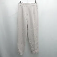 ◇ Θ N Natural Beauty Basic テーパード タックパンツ サイズS グレージュ系 レディース E  【1505290026222】