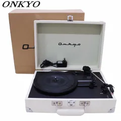 ★レア品★ レコードプレイヤーONKYO LP-33 本体 Amazon.co.jp: ONKYO レコードプレーヤー Bluetooth対応