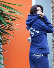 2025春夏 新品【BILLABONG/ビラボン】【CHILLWEAR】 PILE ZIP PARKA パーカー NVY レディース BF013007