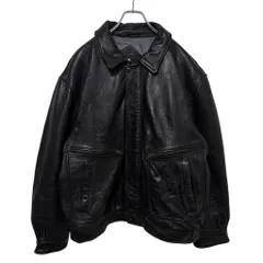 consensus】 本革 レザー フライトジャケット ブラック S-2945 - メルカリ 