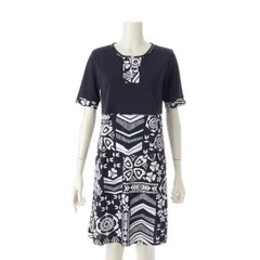 レオナールスポーツ　総柄ワンピース　38 レオナールスポーツ 総柄ワンピース 38