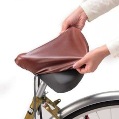 【訳あり】WINTEC 伸びてフィット サドルカバー ブラウン 自転車アクセサリー