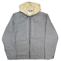 Camiel Fortgens Hooded Simple Jacket in Blue Check