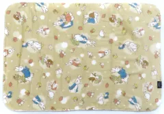 【中古】抱き枕カバー・シーツ・ブランケット ベージュ ティーパーティ ひざ掛け 「ピーターラビット」