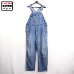 【状態◎】【70s】【安心匿名対応】　カバーオール リサイズ☆70s MONTGOMERY WARDデニム カバーオール - Sixpacjoe