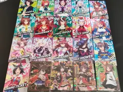 aca378 ウマ娘プリティーダービーカード 2021年 ゴールドシップ メジロマックイーン シンボリルドルフ ウィニングチケット ライスシャワー ダワスカーレット トーカイテイオー スペシャルウィーク サイレンススズカ まとめ メタルカード ウエハース