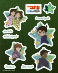 【中古】シール・ステッカー 江戸川コナン＆毛利蘭＆灰原哀＆服部平次＆遠山和葉 ステッカー/A 「劇場版 名探偵コナン 100万ドルの五稜星」 劇場グッズ