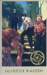 【中古】キャラカード 釘崎＆虎杖＆伏黒＆五条 「芥見下々 呪術廻戦展 メモリアルコレクション」