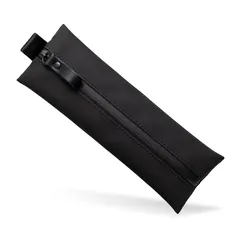 [ aso ] TOFTPOUCH LONG (タフトポーチ ロング) 耐水 ガジェット ポーチ 日本製 約190×70×10[mm] コンパクト バッグインバッグ ペンケース スリム (LONGサイズ ブラック) tf-v320-bl 1