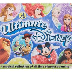 ディズニー CD アルバム ULTIMATE DISNEY 全54曲 3枚組 輸入盤 ディズニープリンセスCD ディズニーCD