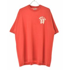 古着 90s USA製 シングルステッチ バー プロモーション Tシャツ レッド 