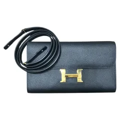 エルメス HERMES コンスタンストゥーゴー B刻印 GD金具 ヴォーエプソン エプソン ユニセックス ショルダーバッグ