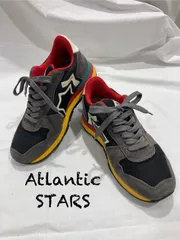 Atlantic STARS アトランティックスターズ　ローカットスニーカー　AB-89C 40 ブラック　ITALY製