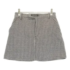 サイズ：0 NBB WEEKEND エヌビービーウィークエンド 2023年モデル インナ付き 中綿スカート 千鳥柄 ブラック系 [240101412727] ゴルフウェア レディース ストスト